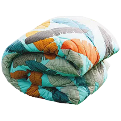 Premium Comforter Ocean Blue Printed Fabrics 84 X 90 Inch Each image