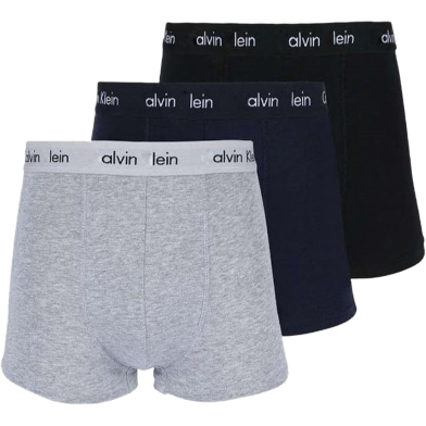 Premium Cotton Boxer Underwear For Men 3Pcs image