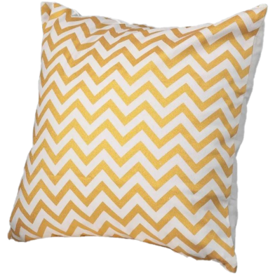 Agrey Hometex Premium Cotton Cushion Cover Gold Sparkle 14x14 Inch image