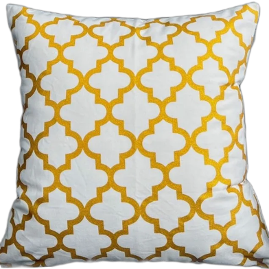 Premium Cushion Cover Gold Sparkle 18x18 Inch image