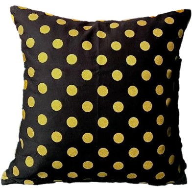 Premium Gold Sparkle Cushion Cover 16x16 Inch image