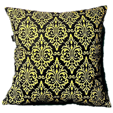Premium Gold Sparkle Cushion Cover 20x12 Inch image