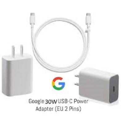 Premium Gunoman Google 30W USB-C Charger and Cable – Fast Charging Pixel Phone Charger – Google Products and Onnanyo USB-C Devices-er Sathe Samanjash Slide 2