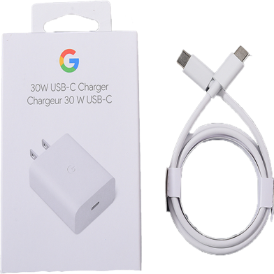 Premium Gunoman Google 30W USB-C Charger and Cable – Fast Charging Pixel Phone Charger – Google Products and Onnanyo USB-C Devices-er Sathe Samanjash image
