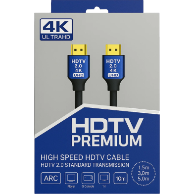 Premium High-Speed HDMI (HDTV) 3M Cable image