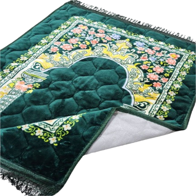 Premium Kombol Jaynamaz - 80 Cm x 120 Cm - Comfortable Jaynamaz For Muslim (Any Color / Design) image