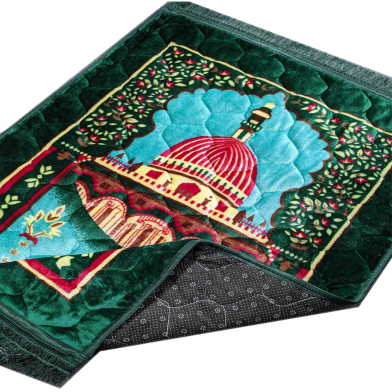 Premium Kombol Jaynamaz - 80x120 cm - Comfortable Jaynamaz For Muslim image