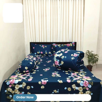 Premium Twill Cotton Comforter Set-5Pcs image