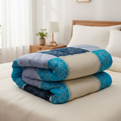 Diamond Touch Premium Twill Cotton Light weigh Single Size Comforter image