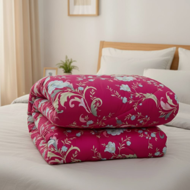 Diamond Touch Premium Twill Cotton Light weigh Single Size Comforter image