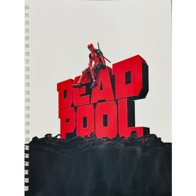 Prep Store Deadpool Themed Notebook image