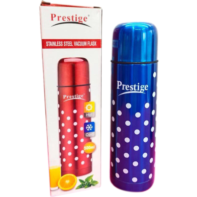 Prestige Stainless Steel Vacuum Flask 500ml Shake Multicolor 1 Pcs image