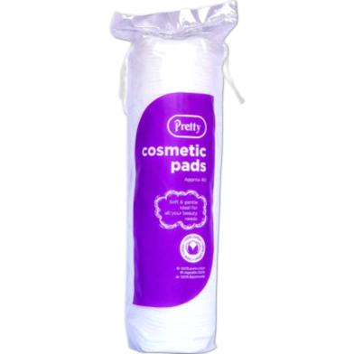 Pretty Cosmetic Cotton Pads 80 Pcs image
