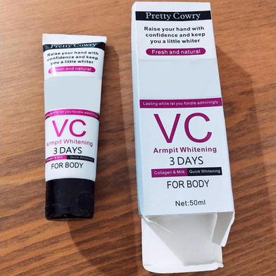 Pretty Cowry VC Armpit 3 Days Whitening Cream - 50 ml Slide 4