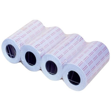 Price Lable Line PK 20 Pcs White image