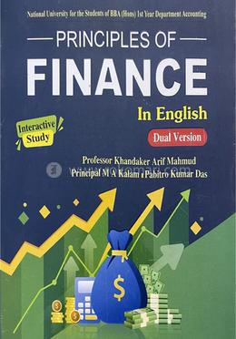 Principle of Fiannce In English - Dept. of Accounting 