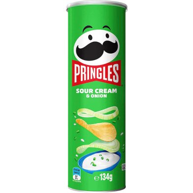 Pringles Sour Cream and Onion (134 gm) image