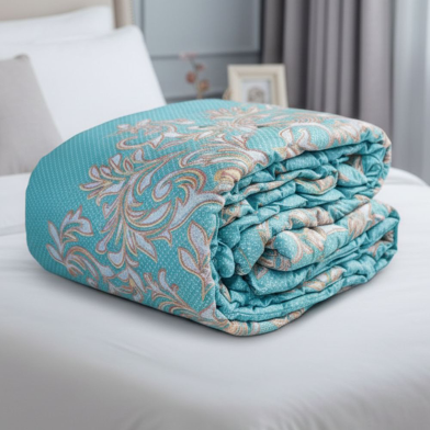 Diamond Touch Printed Cotton Fabrics Light Weight Single Size Comforter image