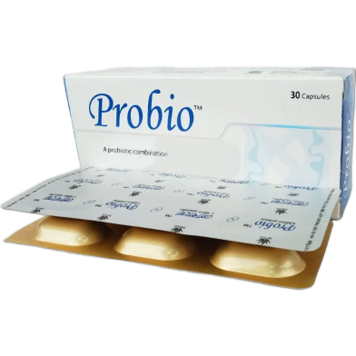 Probio 4 billion Capsule 10's strip image