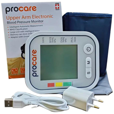 Procare Digital Blood Pressure Machine / Electronic Blood Pressure Machine image