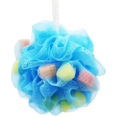 Proclean Shower Sponge (Bath Puff) - 1 Pcs Multicolor image