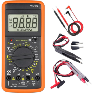 Professional Digital Multimeter Ac Dc Lcd For Multi Testing image