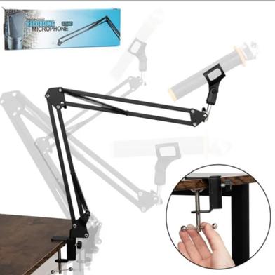 Professional Recordng Microphone Stand Suspension Scissor Arm For Dynamic and Condenser Mic (Black) Slide 3
