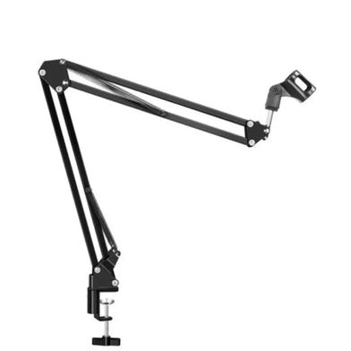 Professional Recordng Microphone Stand Suspension Scissor Arm For Dynamic and Condenser Mic (Black) Slide 2