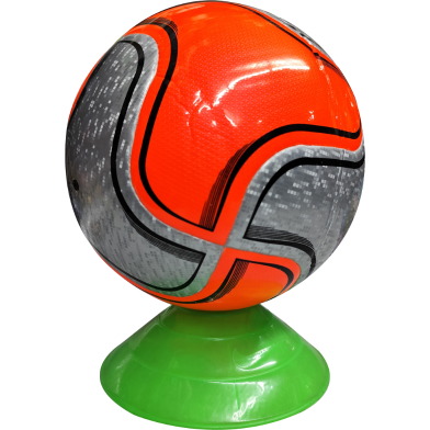 Professional Training Rubber Football – Orange image