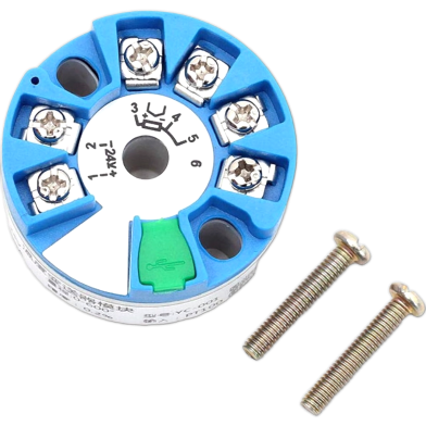 Programmable Temperature Sensor Transmitter 0-400 Degree C to 4-20mA 0-10V 0-5V Intelligent Integrated Temperature Transmitter 100 200 Degree RTD PT100 Temperature Transmitter(0-150C 0-10V) image