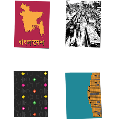 Project Desh Magnetic Bookmarks 4pcs image