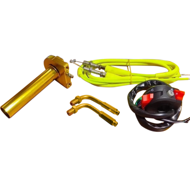 Project One Quick Throttle Universal CNC Setup For All Bike Racing Fuel Spontan For Maximum Performance Ready Pickup With Domino Chapa Switch Button image