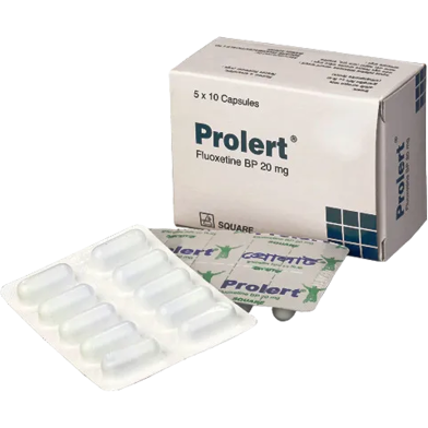 Prolert 20 mg Capsule 10's Strip image