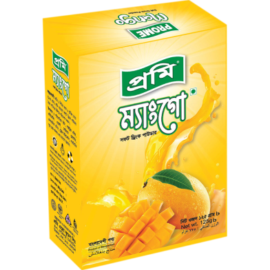 Prome Mango Powder Drink Box 125 Gm image