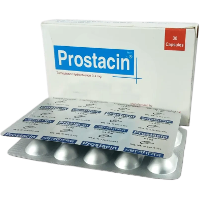 Prostacin 0.4 mg Capsule 10's Strip image