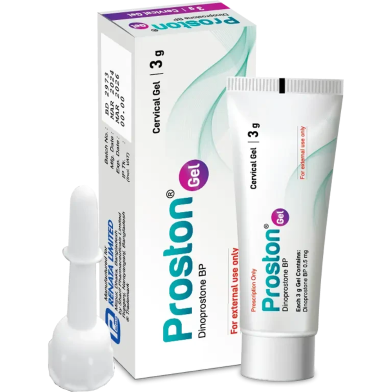 Proston 3 gm Vaginal Gel 3 gm Tube image