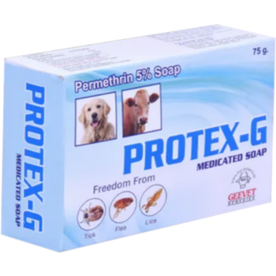 Protex G Tick And Flea Soap For Cats And Dogs 75gm image