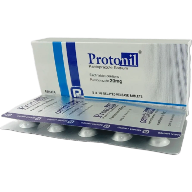 Proton-P 20 Mg Tablet 10'S Strip image