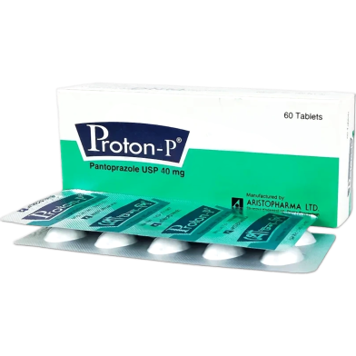 Proton-P 40 Mg Tablet 10's Strip image