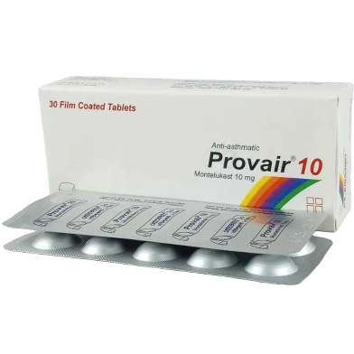 Provair 10 mg Tablet 10's Strip image