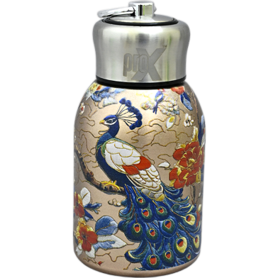 Prox High Quality Ss Thermos Water Bottle Peacoc 300ml image