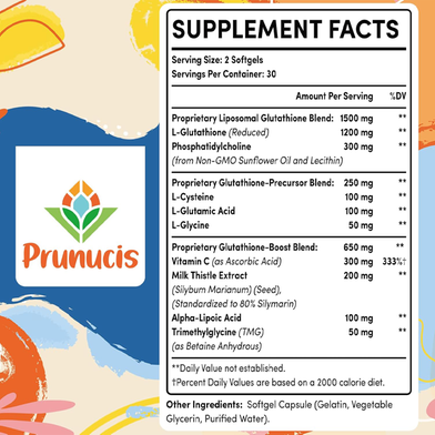 Prunucis Liposomal Glutathione 2400mg Price in Bangladesh