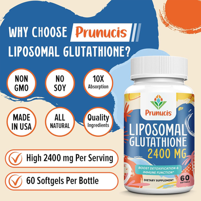 Prunucis Liposomal Glutathione 2400mg Price in Bangladesh