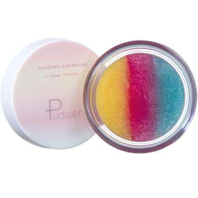 Pudaier - Rainbow Treatment Safe Lip Scrub Natural Moisturizing Dead Skin Lip Protector -10gm image