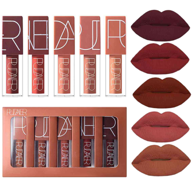 Pudaier Waterproof Long Lasting Matte Liquid Lipstick Matte Lipstick Gloss Set Lipstick Set image