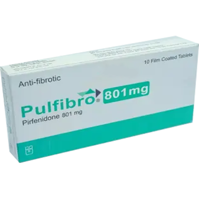 Pulfibro 801mg (1 Strip) - 10 Film Coated Tablet image