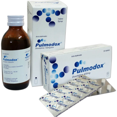 Pulmodox 400 Mg Tablet 10's Strip image