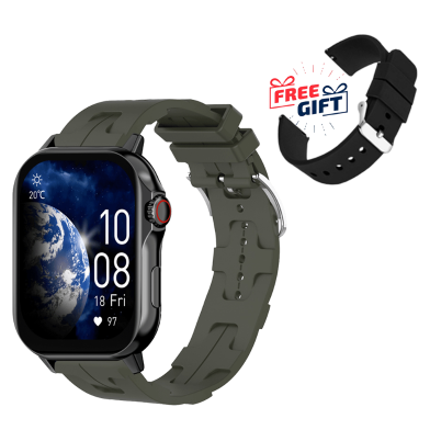 Pulse S4 Smart Watch With Free Silicone Strap image