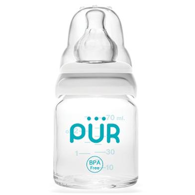 Pur Glass Feeding Bottle - 60 ml image
