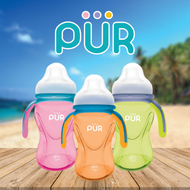 Pur Multi Grasp Drinking Cup 8oz.-250ml. - 9004 - Orange image